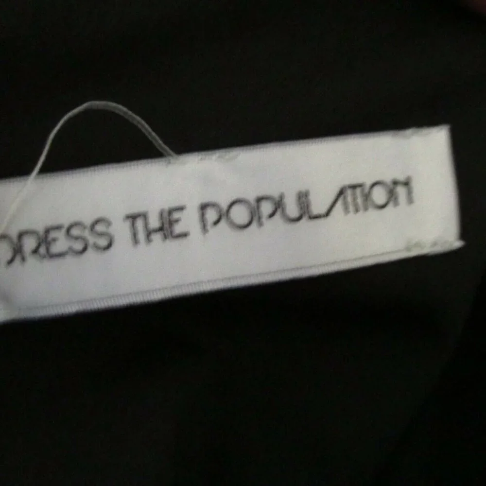 NWOT DRESS THE POPULATION "KATE" COCKTAIL DRESS S - Picture 3 of 3